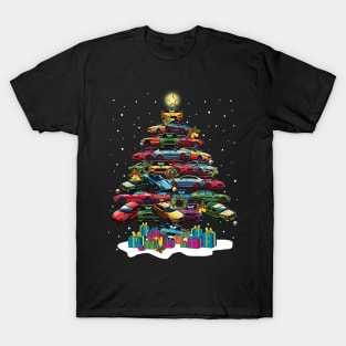 Car Christmas Tree T-Shirt